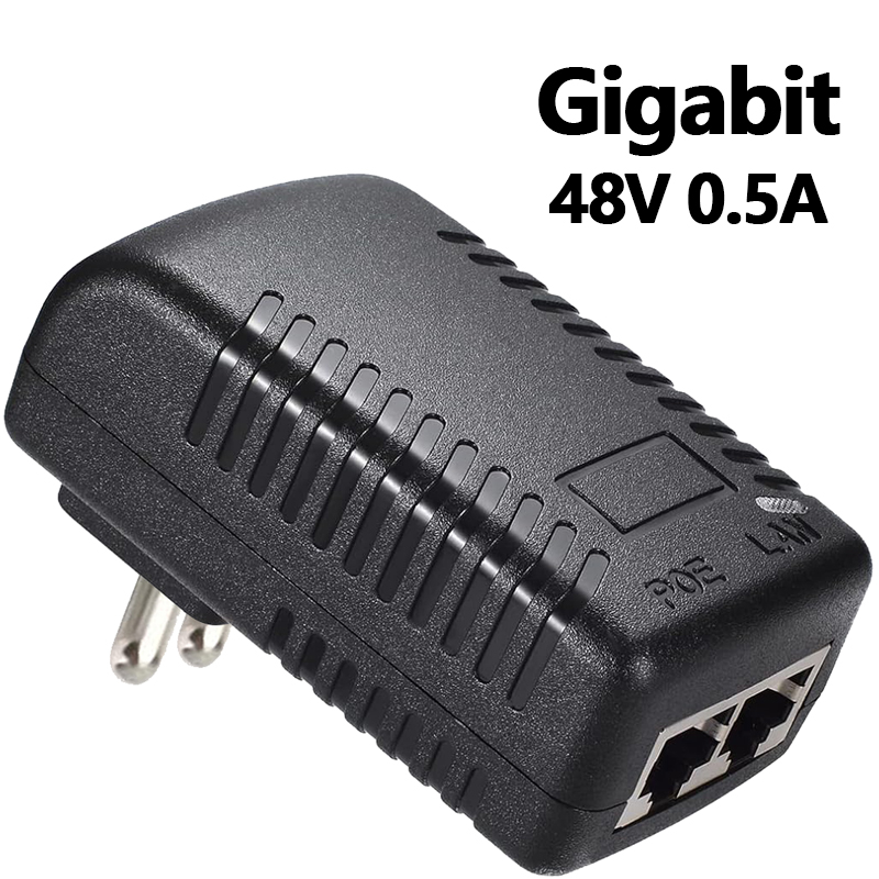 Power Over Ethernet - CCTV セキュリティ監視 POE 電源アダプタ 48V 0.5A