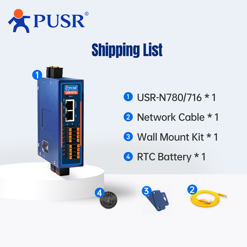 PUSR 工業用 RS485 - イーサネットコンバータ 8 - Power Over Ethernet のレビューと価格