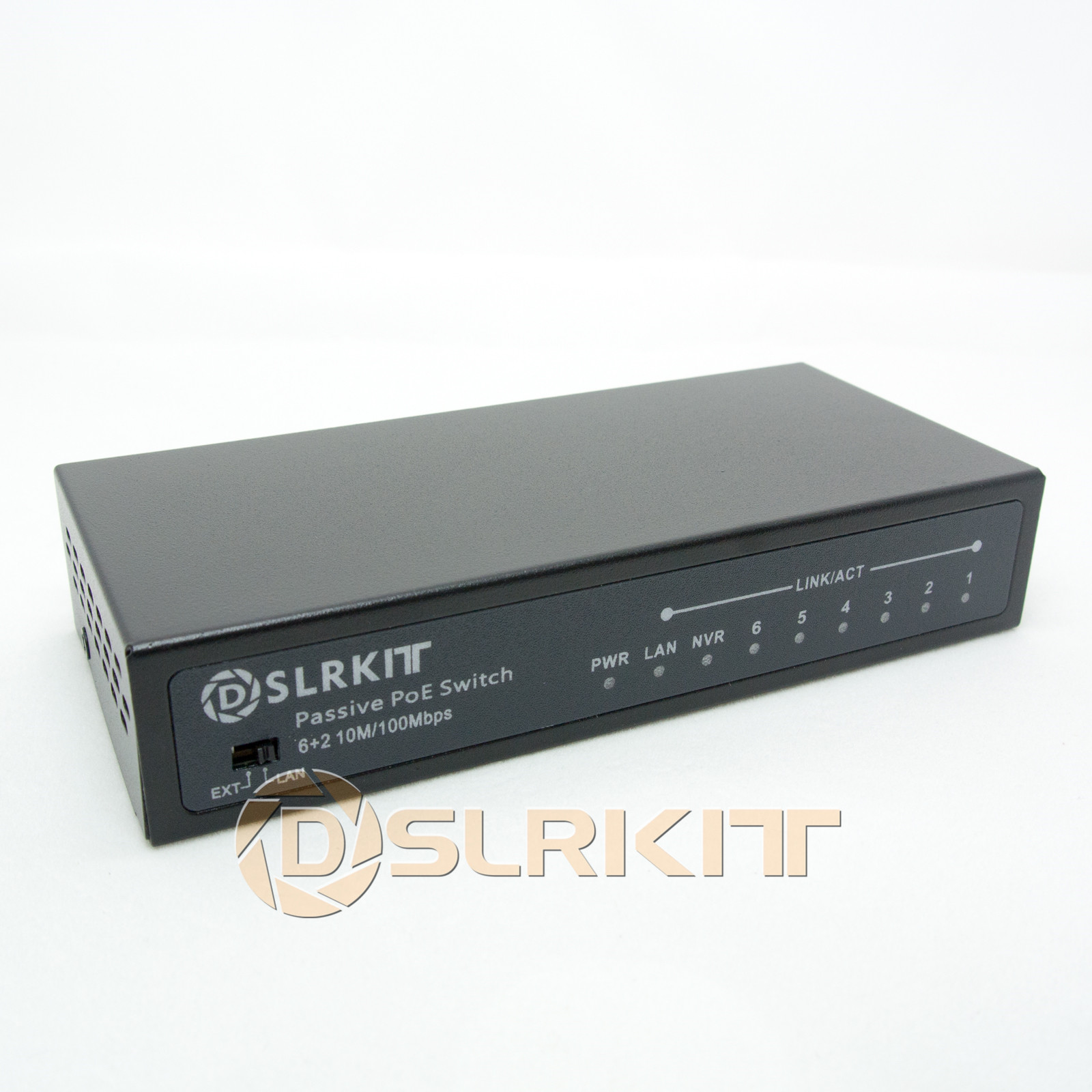 Dslrkit 250メートル8ポート電源アダプタなし6 p - Power Over Ethernet のレビューと価格