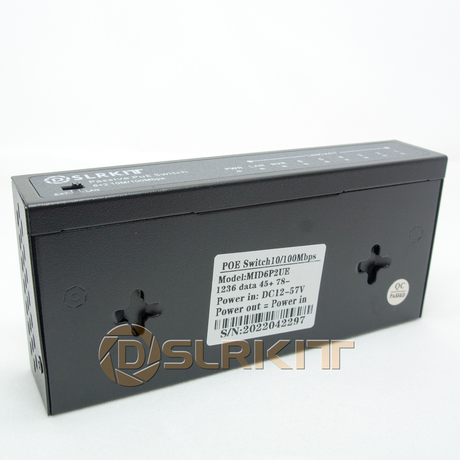 Dslrkit 250メートル8ポート電源アダプタなし6 p - Power Over Ethernet のレビューと価格